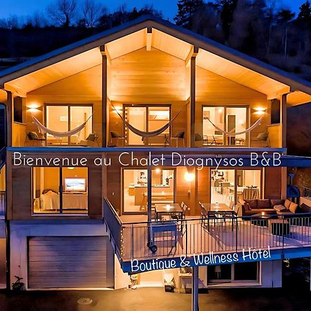 Chalet Diognysos B&B, Boutique Hotel & Wellness Crans-Montana Exterior photo