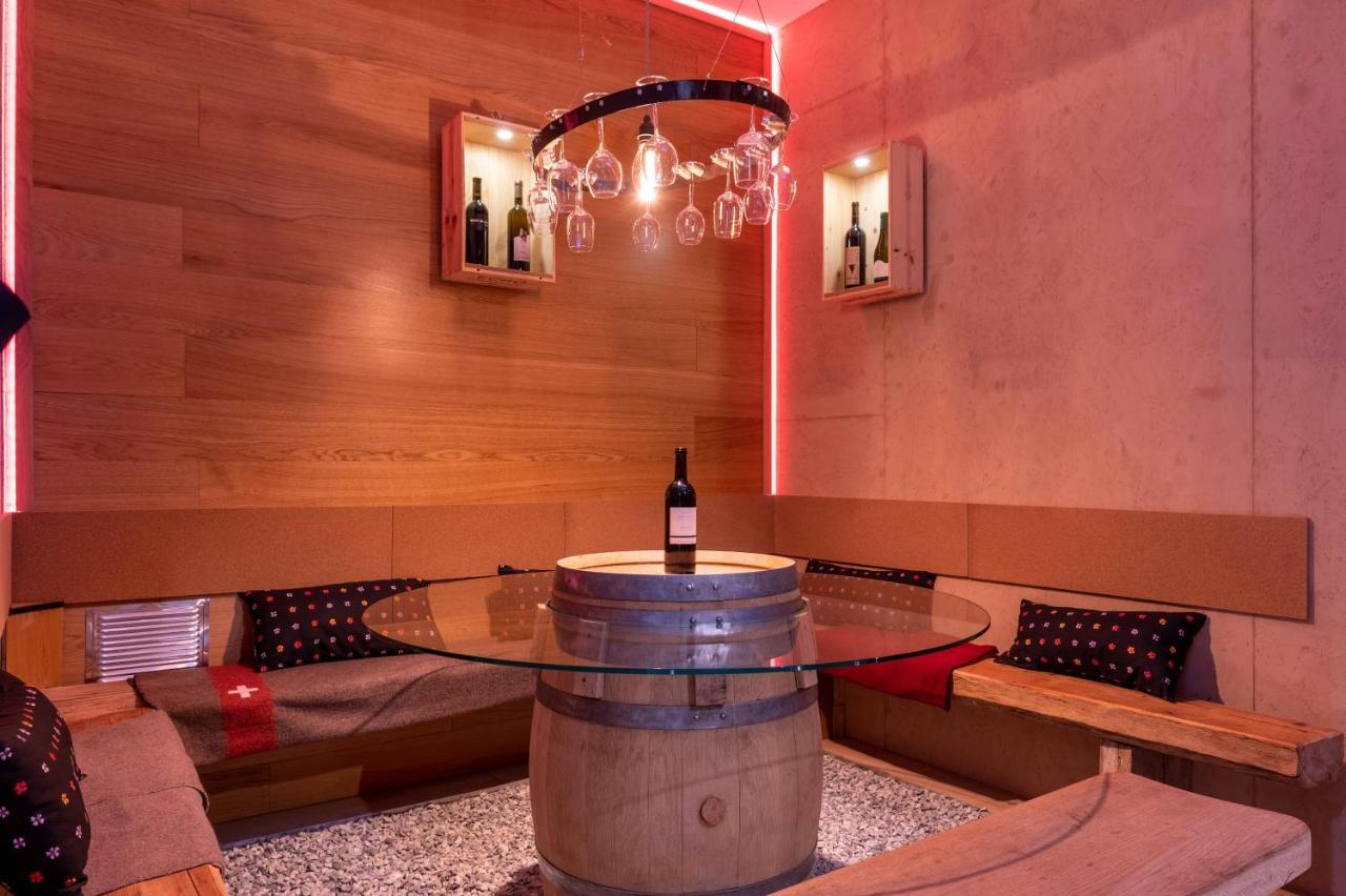 Chalet Diognysos B&B, Boutique Hotel & Wellness Crans-Montana Exterior photo